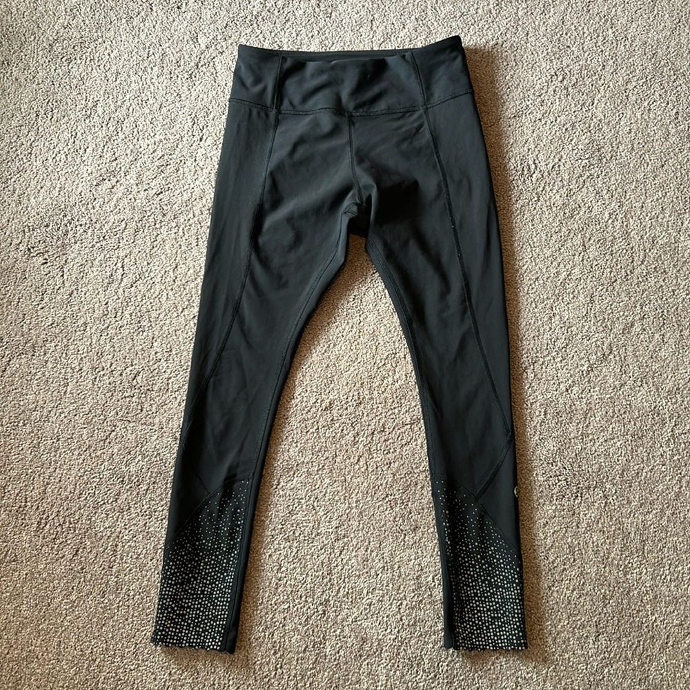 New Lululemon Black High Waist Crops
